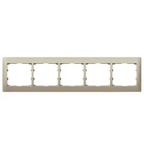 Рамка 5 постов titanium (титан) Legrand Galea Life 771405