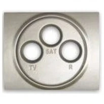 Лицевая панель розетки TV-FM-SAT титан Legrand Galea Life 771473