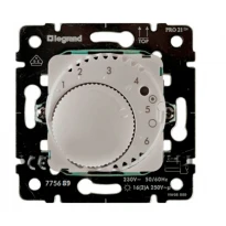 Механизм терморегулятора для теплого пола Galea Life цвет алюминий 775689 Legrand