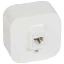 Розетка телефонная RJ11 белая 782414 Legrand Forix (Quteo)