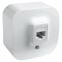 Розетка компьютерная RJ45 категории 5е UTP белая 782424 Legrand Forix (Quteo)