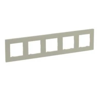 Рамка 5-постовая Legrand Niloe Step цвет песок 864675 Legrand