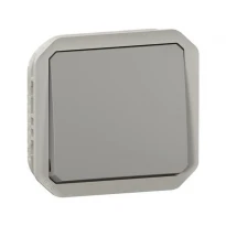 Перемикач 10А механізм Сірий IP55 IK08 069511L PLEXO LEGRAND