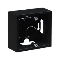 Коробка накладного монтажа 1 пост Черный IP2X IK02 721494 SUNO LEGRAND