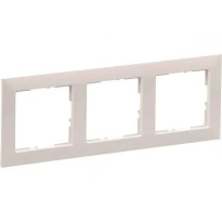 Рамка 3-постовая IP20 IK04 Песочный 721533 SUNO LEGRAND
