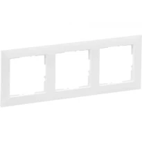 Рамка 3-постовая IP20 IK04 Белый 721503 SUNO LEGRAND