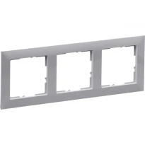 Рамка 3-постовая IP20 IK04 Серый 721543 SUNO LEGRAND