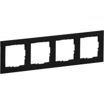 Рамка 4-постовая IP20 IK04 Черный 721524 SUNO LEGRAND