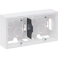 Коробка накладного монтажа 2 поста Белый IP2X IK02 721195 SUNO LEGRAND