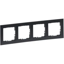 Рамка 4-постовая IP20 IK04 Графит 721554 SUNO LEGRAND
