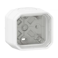 Коробка накладная 1-постовая Белый 069689L PLEXO LEGRAND