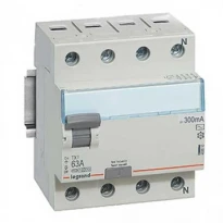 ПЗВ 25A 300mA 6kA тип AC 4 полюси 403042 TX3 Legrand