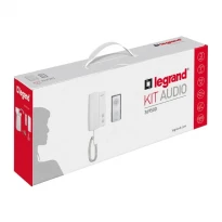 Комплект аудіодомофону із трубкою білий 369500 ??Legrand