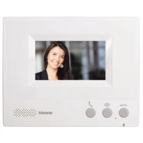 Внутрішній блок з кольоровим дисплеєм 4,3'' білий 369565 Legrand