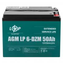 Тяговый свинцово-кислотный аккумулятор LP 6-DZM-50Ah 12V 10063 LogicPower