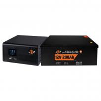 Комплект резервного живлення UPS W800 + АКБ GL 1080W 45Ah 23186 LogicPower