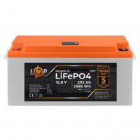 Аккумулятор LP LiFePO4 для ИБП LCD 12V (12,8V) 202Ah (2586Wh) (BMS 100A/50A) пластик 20894 LogicPower