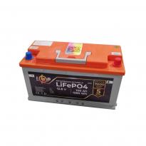 Аккумулятор для автомобиля литиевый LP LiFePO4 (+ справа) 12,8V 100Ah (1280Wh) 21122 LogicPower