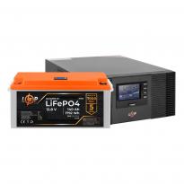 Комплект резервного живлення UPS B800 + АКБ LiFePO4 1792W 140Ah 22618 LogicPower