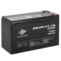 Аккумулятор AGM LPM 12V 7Ah 3862 LogicPower