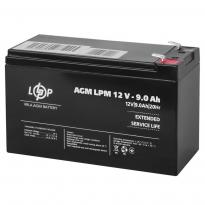 Акумулятор AGM LPM 12V 9Ah 3866 LogicPower