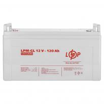 Акумулятор гелевий LPM-GL 12V 120Ah 3870 LogicPower