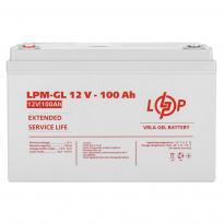 Акумулятор гелевий LPM-GL 12V 100Ah 3871 LogicPower