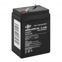 Аккумулятор AGM LPM 6V 5.2Ah 4158 LogicPower