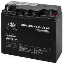 Аккумулятор AGM LPM 12V 20Ah 4163 LogicPower