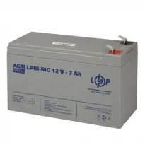 Акумулятор мультигелевий LPM-MG 12V 7Ah 6552 LogicPower