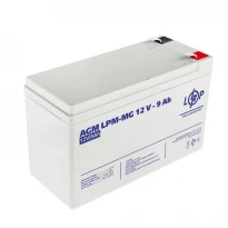 Акумулятор мультигелевий LPM-MG 12V 9Ah 6555 LogicPower