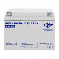 Аккумулятор мультигелевый LPM-MG 12V 26Ah 6557 LogicPower