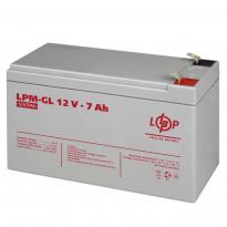 Аккумулятор гелевый LPM-GL 12V 7Ah 6560 LogicPower