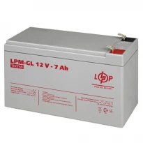 Акумулятор гелевий LPM-GL 12V 7Ah 6560 LogicPower