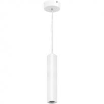 Светодиодный подвесной светильник 1-FPL-005-02-S-WH 6W 3000K квадратный белый Maxus