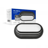 Светодиодный накладной светильник GBH 06 15W 5000K IP65 1-GBH-06-1550-E Global