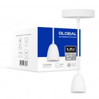Светодиодный подвесной светильник 2-GPL-11441-CB 7W 4100K круглый белый Global