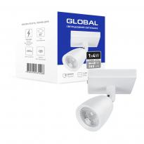 Светодиодный спотовый светильник GSL-01S 4W 4100K белый 1-GSL-10441-SW Global