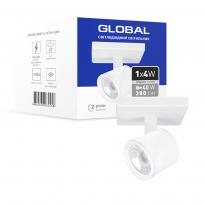 Светодиодный спотовый светильник GSL-02S 4W 4100K белый 1-GSL-20441-SW Global