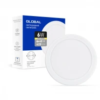 Светодиодный светильник врезной SP adjustable 6W 3000K IP20 круг белый 1-GSP-01-0630-C Global