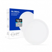 Светодиодный светильник врезной SP adjustable 14W 4100K IP20 круг белый 1-GSP-01-1441-C Global