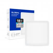 Светодиодный врезной светильник SP adjustable 18W 4100K IP20 1-GSP-01-1841-S Global