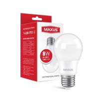 Світлодіодна лампа 1-LED-773 A55 E27 8W 3000K 220V Maxus