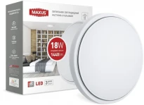 Светодиодный накладной светильник 1-MAX-03-LCL-1841-C 18W 4100K IP40 Maxus