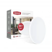 Светодиодный накладной светильник Ceiling light 1-MCL-2441-01-C 24W 4100K IP20 Maxus