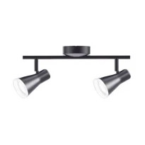 Светодиодный спотовый светильник MSL-02C 2x4W 4100K черный 2-MSL-20841-CB Maxus