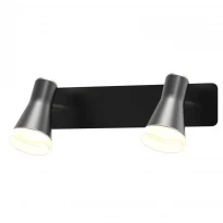 Светодиодный спотовый светильник MSL-02W 2x4W 4100K черный 2-MSL-20841-WB Maxus