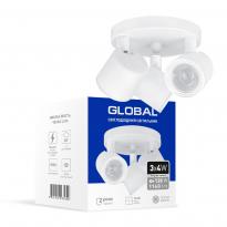 Светодиодный спотовый светильник GSL-02C 12W 4100K белый 3-GSL-21241-CW Global