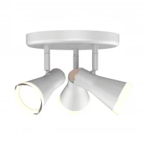 Светодиодный спотовый светильник MSL-02R 3x4W 4100K белый 3-MSL-21241-RW Maxus