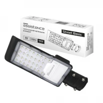 Светильник светодиодный консольный STREET BASIC 30W 3300Lm 5000K IP65 850 GR черный MAST-BSC-030-GR Maxus